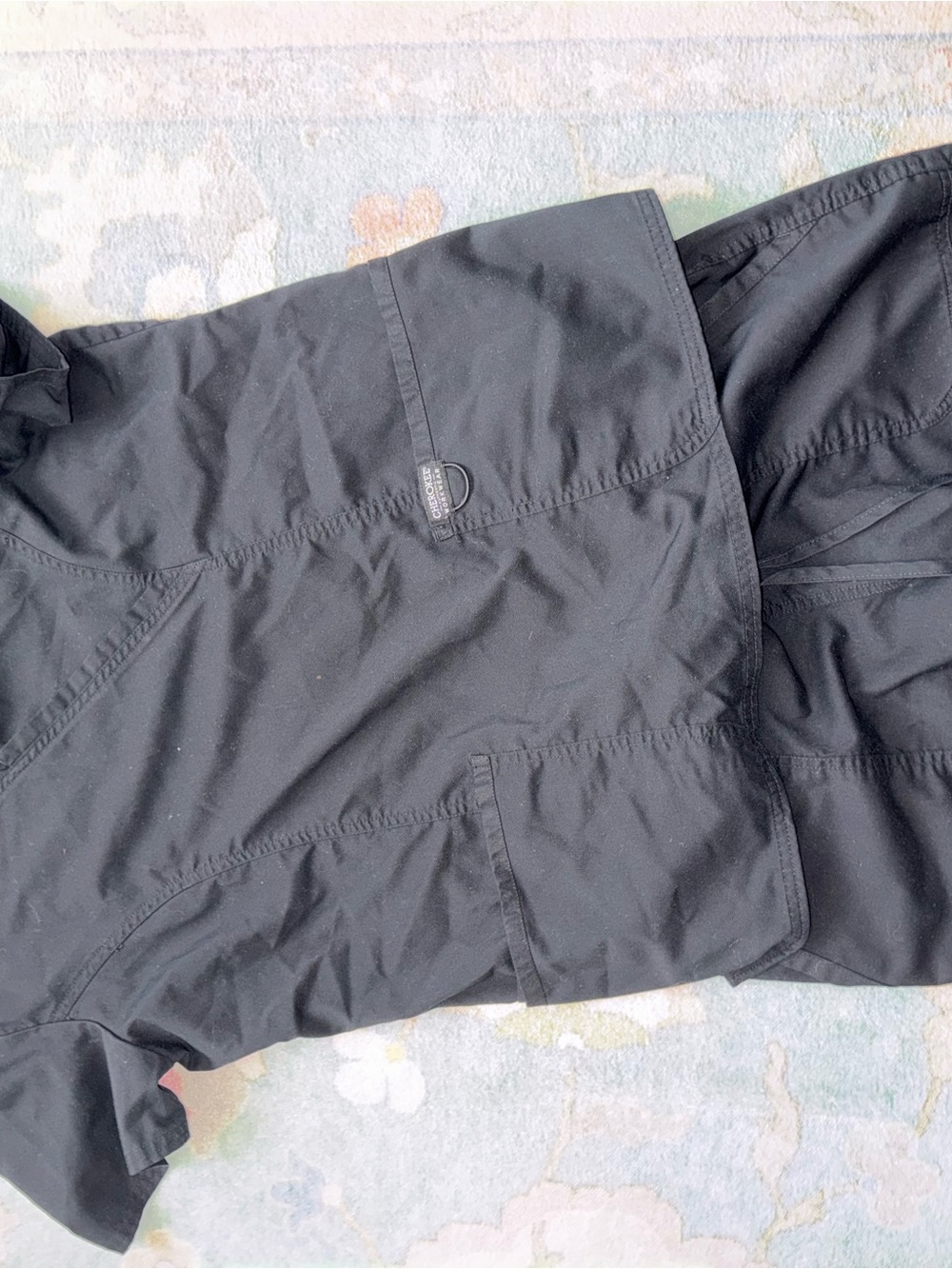 Women’s Black Scrub Set